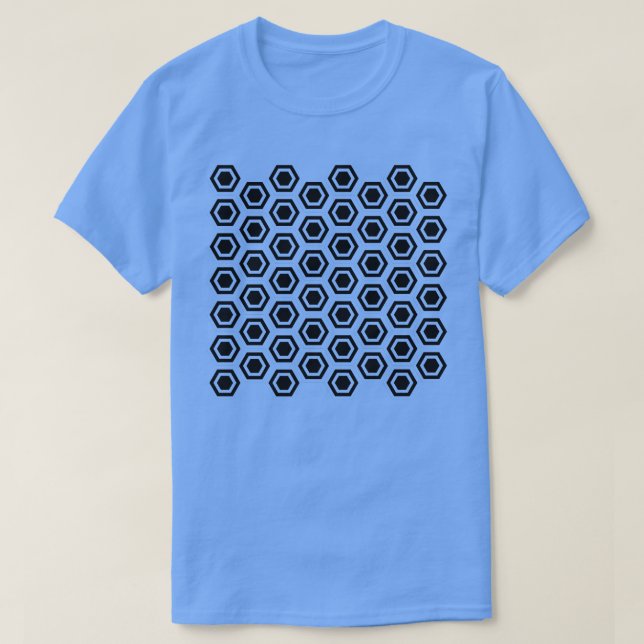 Hex Mönster T Shirt (Design framsida)
