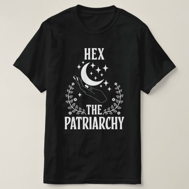 Hex på patriarkin t shirt (Design framsida)