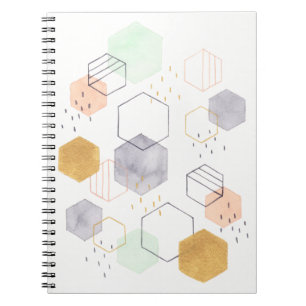 Hex-punktdiagram Anteckningsbok