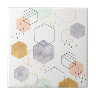 Hex-punktdiagram Kakelplatta