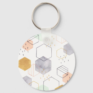 Hex-punktdiagram Nyckelring