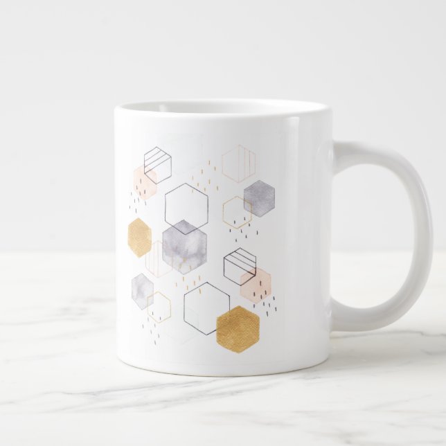 Hex Scatter Jumbo Mugg (Höger)
