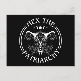 Hex the Patriarchy Vykort