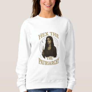 Hex the Patriarchy – Wiccan Witch Illustration  T Shirt