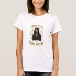 Hex the Patriarchy – Wiccan Witch Illustration T Shirt