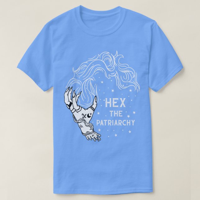 Hex the Patriarchy Witch T Shirt (Design framsida)