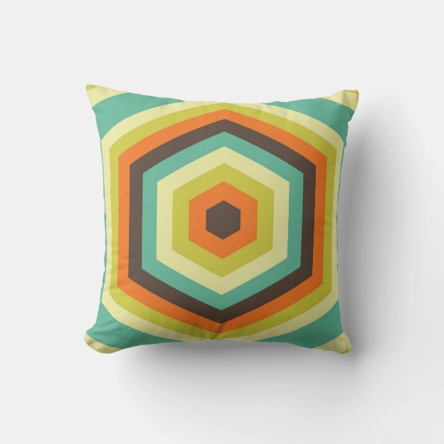 Hexa Groove Echoes Kudde (Framsida)