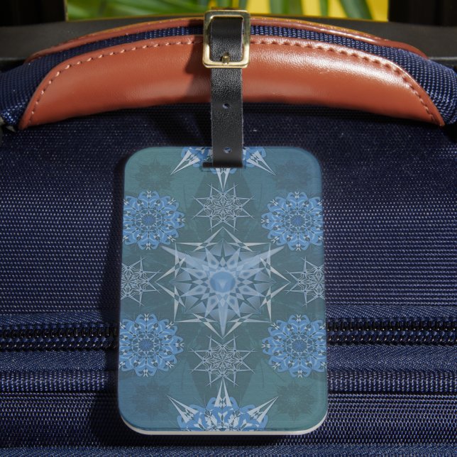 Hexa Triangles Yantra Petals Bagagebricka (Framsida Insitu 2)