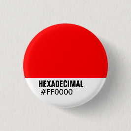 HEXADECIMAL Färg-mall - Anpassad Knapp