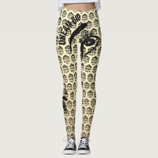 HexaFlow Mesh Leggings - Fet i Gult