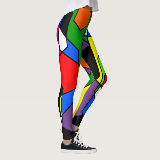 Hexagon Bauhaus Leggings (Höger)