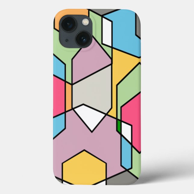 Hexagon Bauhaus - Pastels (Baksida)