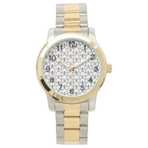 Hexagon Chains Armbandsur