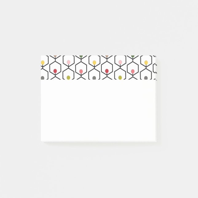 Hexagon Chains Post-it Block (Framsida)