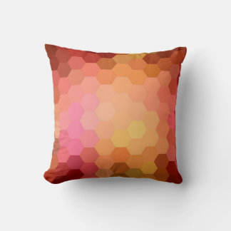 Hexagon Chevron Mönster 2 Kudde