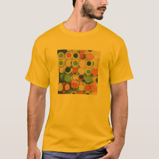Hexagon Circles: Geometric Art T-Shirt