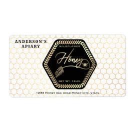 Hexagon gren-bihonungsbin burk fraktsedel