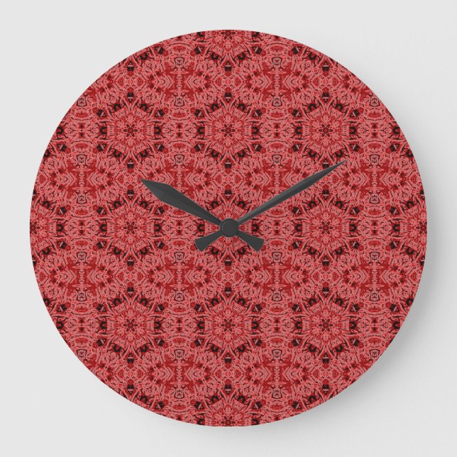 hexagon med röd klocka (Framsida)