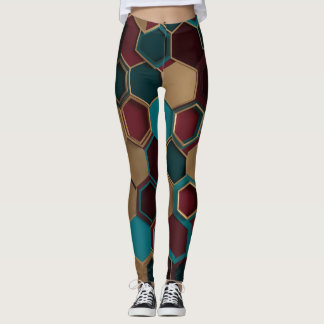 Hexagon Patern Leggings