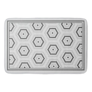 Hexagon Penny Tile Hex Tile Mönster Badrumsmatta
