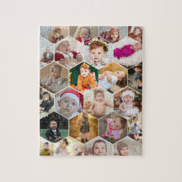 Hexagon Photo Collage Pussel