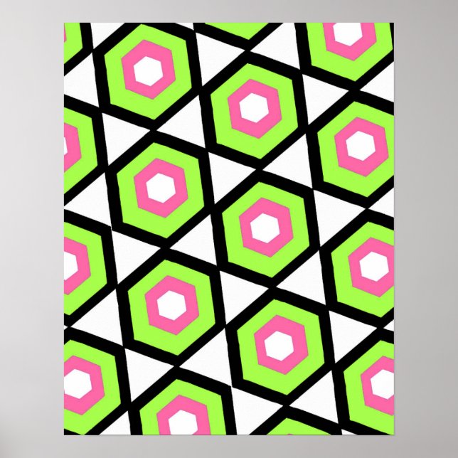 Hexagon Poster (Framsidan)