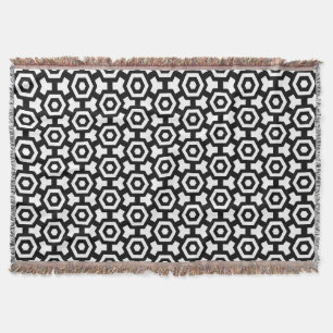 Hexagon Ringar Throw Blanket Filt