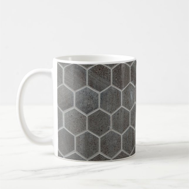 Hexagon Tiles Kaffemugg (Vänster)