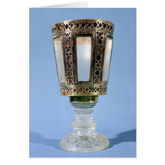 Hexagonal kopp hälsningskort (Framsidan)