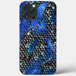 Hexagonal mosaik- eller blåfärgad och grått till s