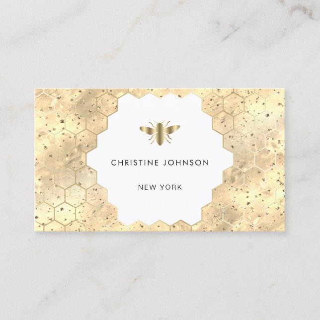 hexagonbin visitkort (Framsida)