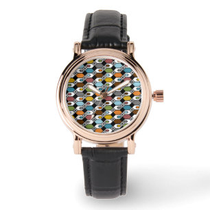 Hexagoner och stjärnburkar armbandsur