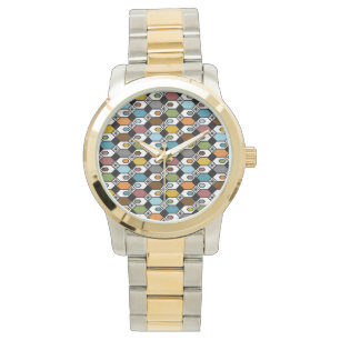 Hexagoner och stjärnburkar armbandsur
