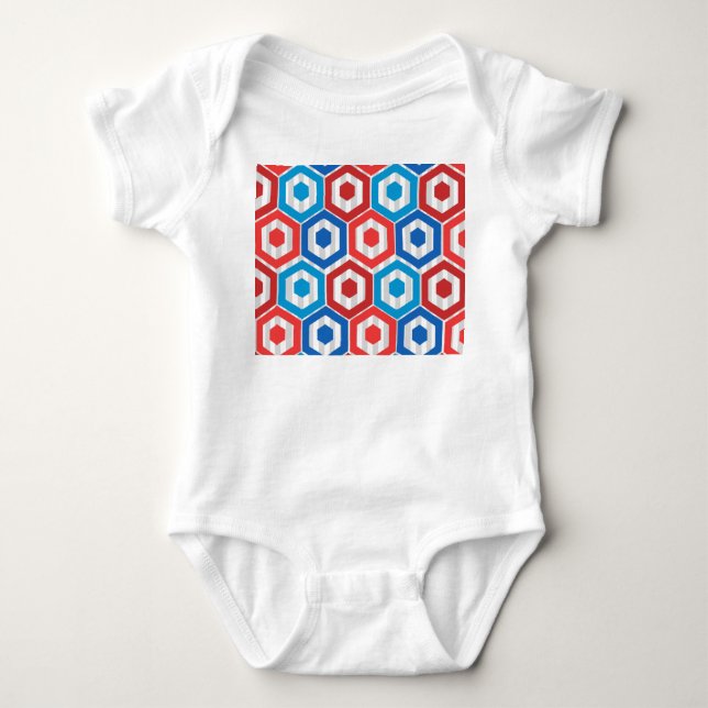 Hexagons 4 juli t shirt (Framsida)
