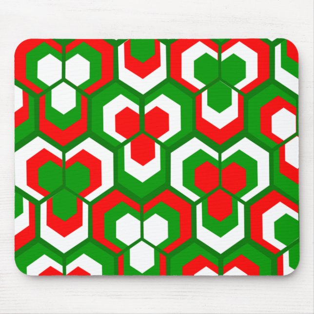 Hexagons Flowers Musmatta (Framsidan)