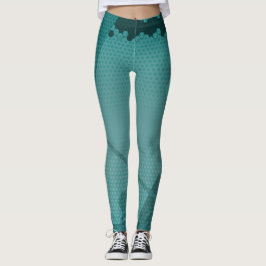 Hexastuff-mönster Leggings