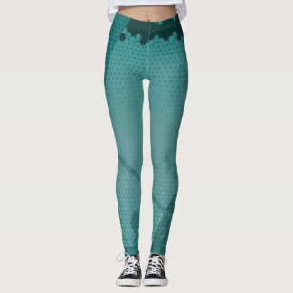 Hexastuff-mönster Leggings