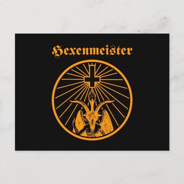 Hexenmeister Vykort (Framsida)