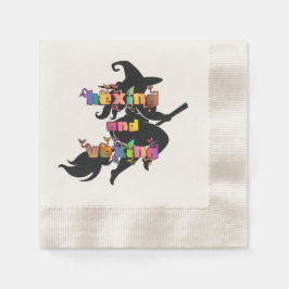 HEXING OCH VEXING för den plusstorlekande hedninge Pappersservett