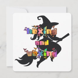 HEXING OCH VEXING för den plusstorlekande Pagnen Julkort