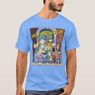 Hey Arnold Vänner Gruppbild Poster rolig T Shirt