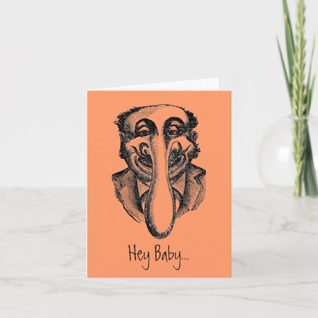 Hey baby…, Diskett Kort (Framsida)