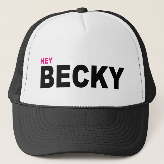HEY BECKY TRUCKERKEPS (Framsida)