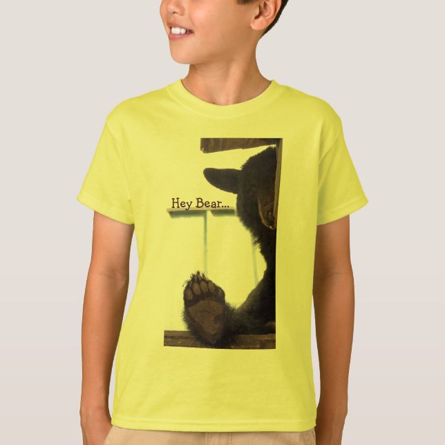 Hey björn… tee (Framsida)