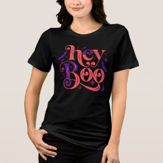 Hey Boo Halloween-design T Shirt