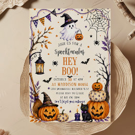 Hey Boo Halloweenfest Inbjudningar