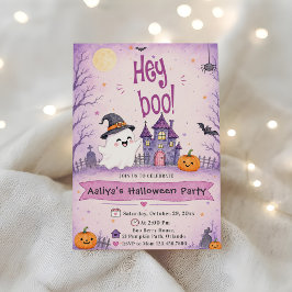 Hey Boo! Halloweenfesten Inbjudningar