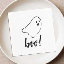 Hey Boo Spökfödelsedagsservetter Barn Skräckfest Pappersservett