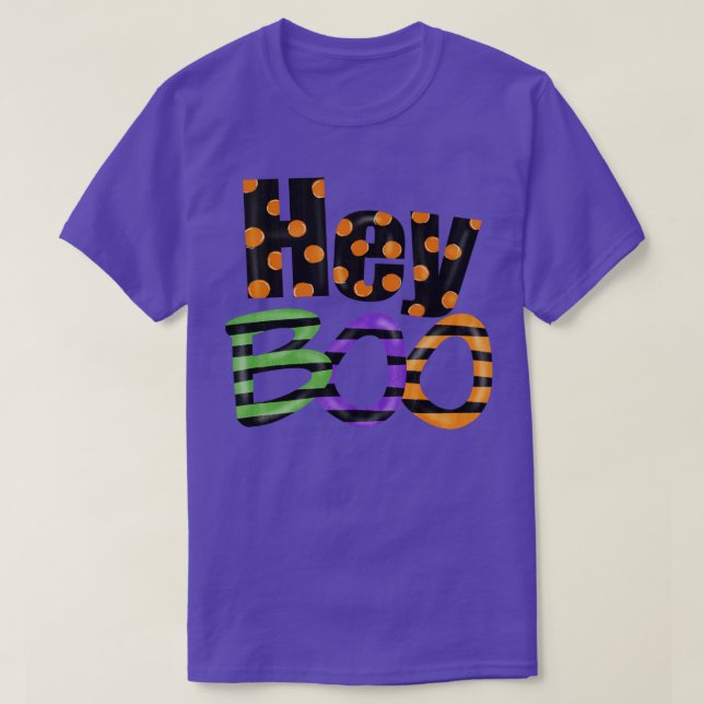 HEY BOO T SHIRT (Design framsida)