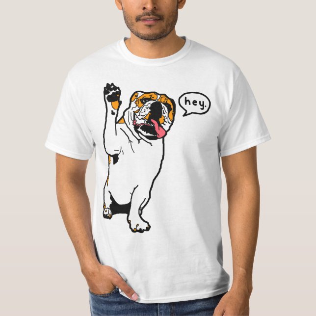Hey bulldogg t-shirt (Framsida)